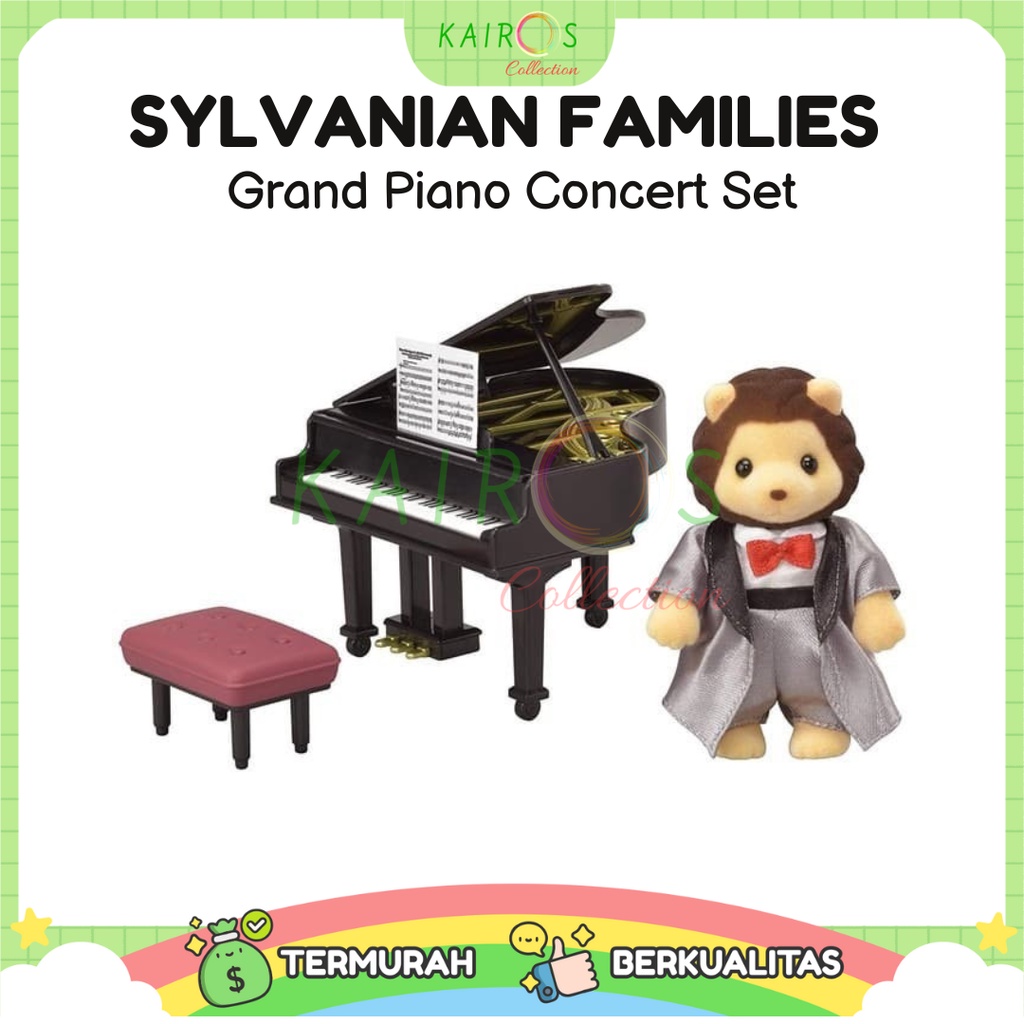 Sylvanian Families Grand Piano Concert Set