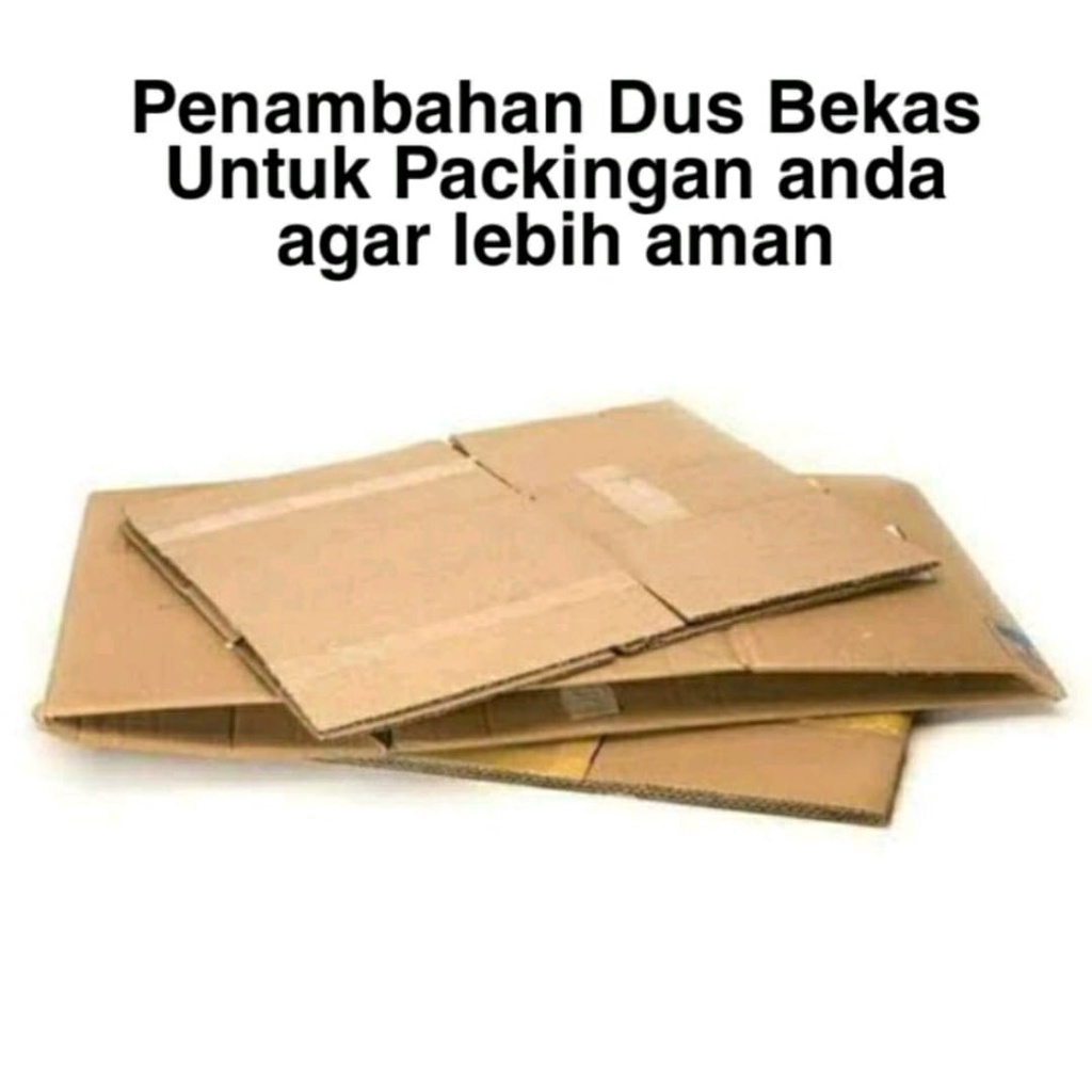 Extra Bubble Wrap / Extra Kardus Bekas untuk Packing agar Aman