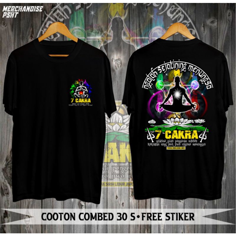 KAOS OLAH PERNAFASAN PSHT 7 CAKRA TAPAK SIRIH