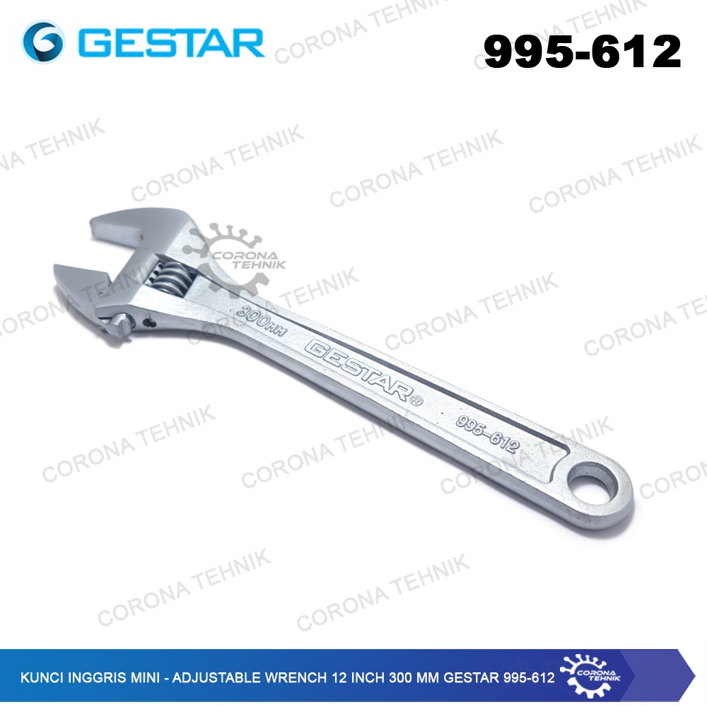 995-612 - Kunci Inggris Mini - Adjustable Wrench 12 Inch 300 mm Gestar