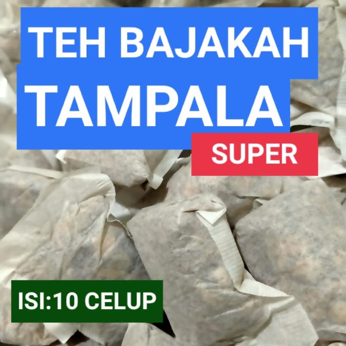 

TEH CELUP BAJAKAH TAMPALA SUPER TANPA KEMASAN/MERK SANGAT AMPUH