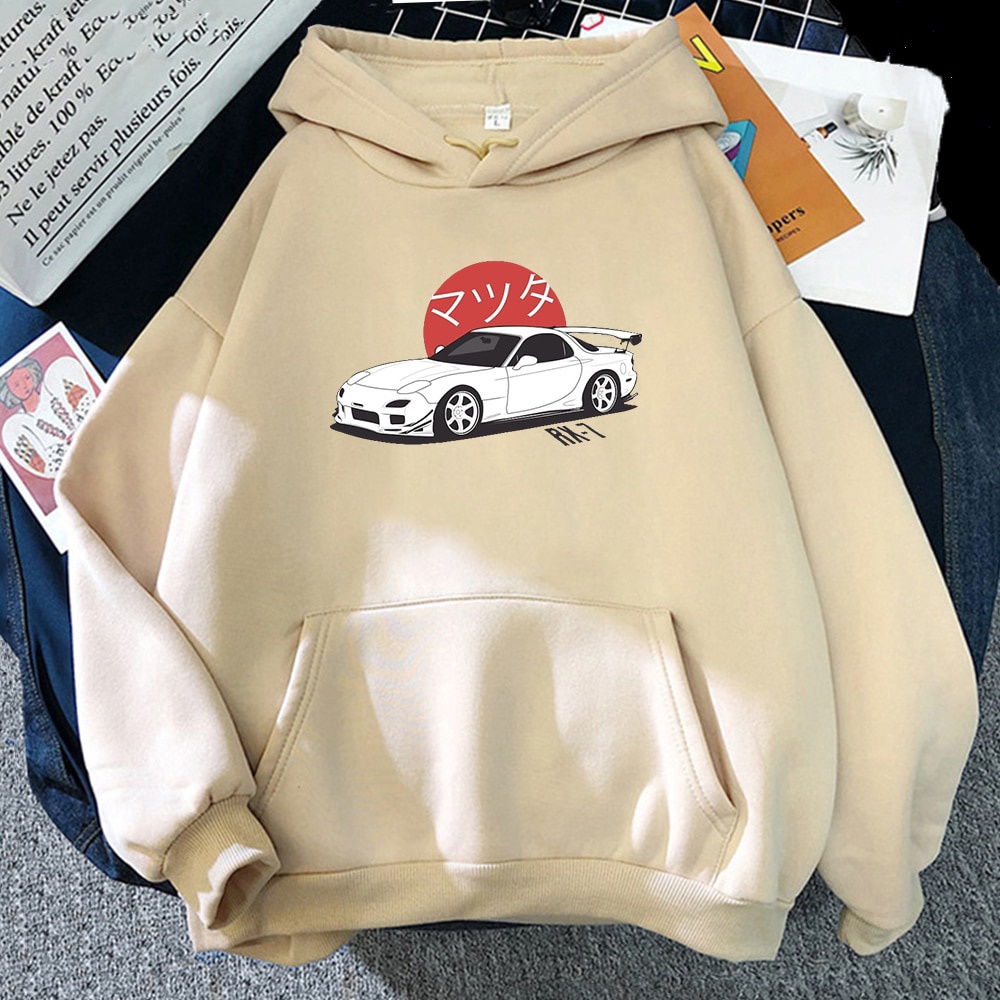 JDM Hoodie Mazda RX7 JDM Automobile Culture Hodie