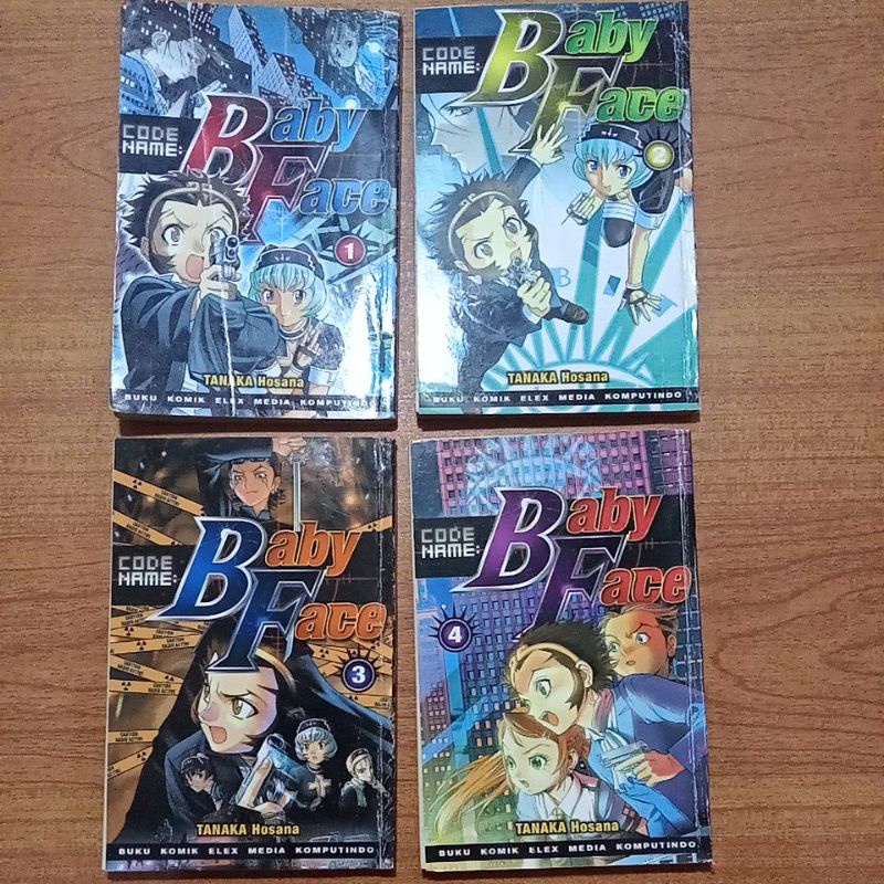komik code name baby face Tanaka hosana