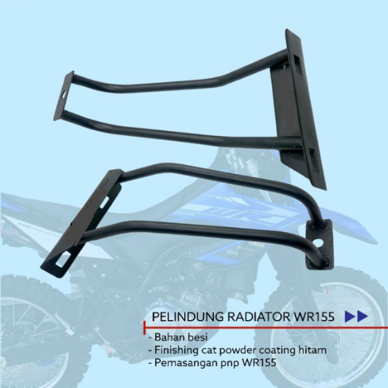 Pelindung Radiator WR155 Cover Radiator Yamaha WR 155 Radiator Guard WR 155