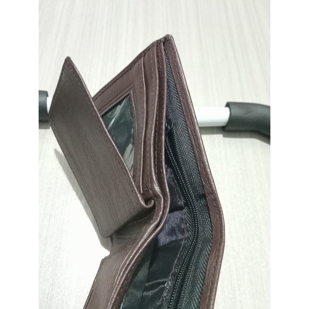 dompet keren berkualitas bahan kulit PU lokal mitif urat kayu logo gratis dus #dompet #dompetlipat #dompetpria #dompetcowok