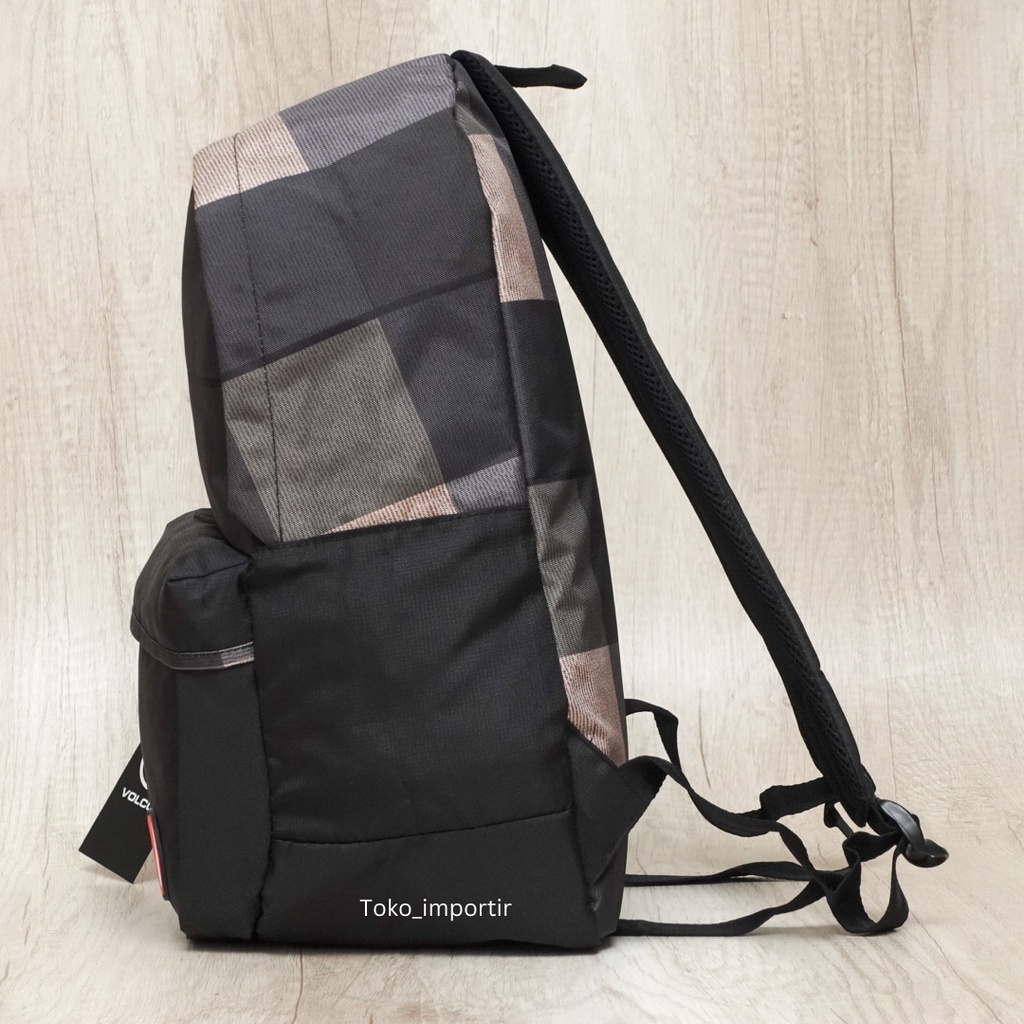 Tas Ransel Volcom Backpack Pria Mirror ORI / Tas Punggung / Tas Sekolah