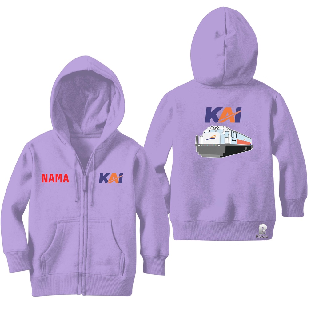SWEATER HOODIE ZIPPER ANAK MOTIF KAI UNISEX (FREE NAMA)