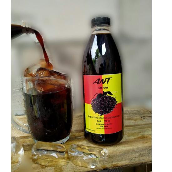 

(T(53❤) tape ketan ireng / es badek tape ketan hitam 600ml siap dikirim