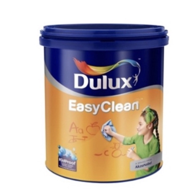 Cat Tembok Dulux Easy Clean 2,5liter - 1501 White Cat Anti Noda Mudah Dibersihkan