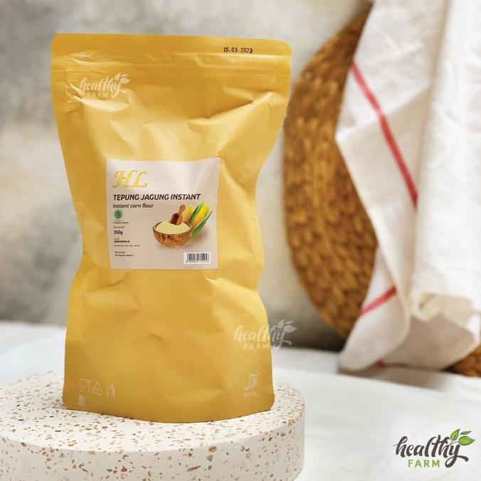 

HL Tepung Jagung Kasar (Polenta Coarse) Non GMO 350g