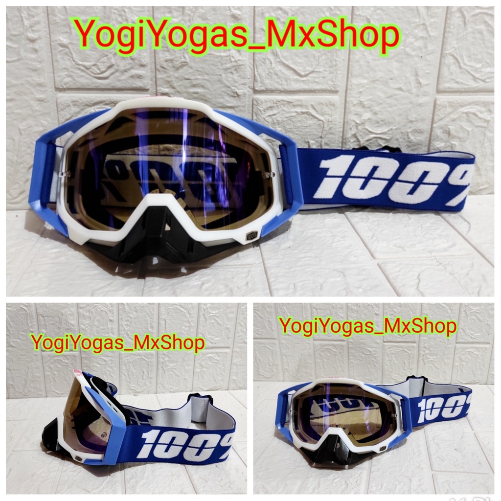 GOGGLE IMPORT Google 100 Percent - Kacamata Motor - Google Motocross - Google MX Trail - Google Rainbow - 007