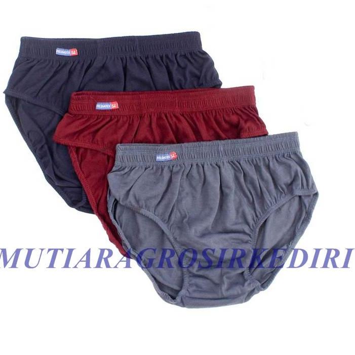 ⇷ CD PRIA JUMBO REMAJA DEWASA CELANA DALAM PRIA LUSINAN FELDATEX ₵