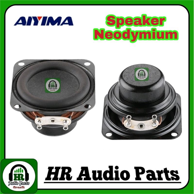 Speaker Mini Neodymium 3W 4R 1.5&quot; Full-Range Audio Amplifier 3Watt 4Ohm 40mm 4Cm for Speaker Portabel