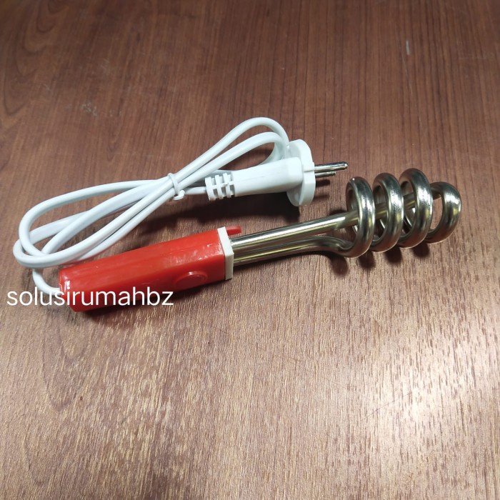 PEMANAS AIR 350W 350WATT 350 W MERAH SILVER STEKER PUTIH heater panas