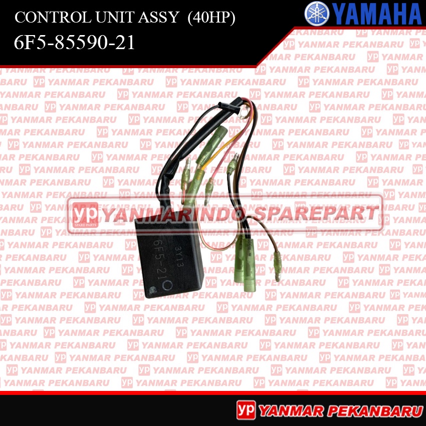 40HP CONTROL UNIT ASSY 6F5-85590-21 MESIN TEMPEL YAMAHA SPEED BOAT 40PK ORIGINAL ASLI