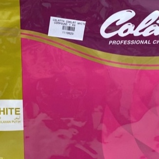 COLATTA COKLAT COMPOUND WHITE 1 KG