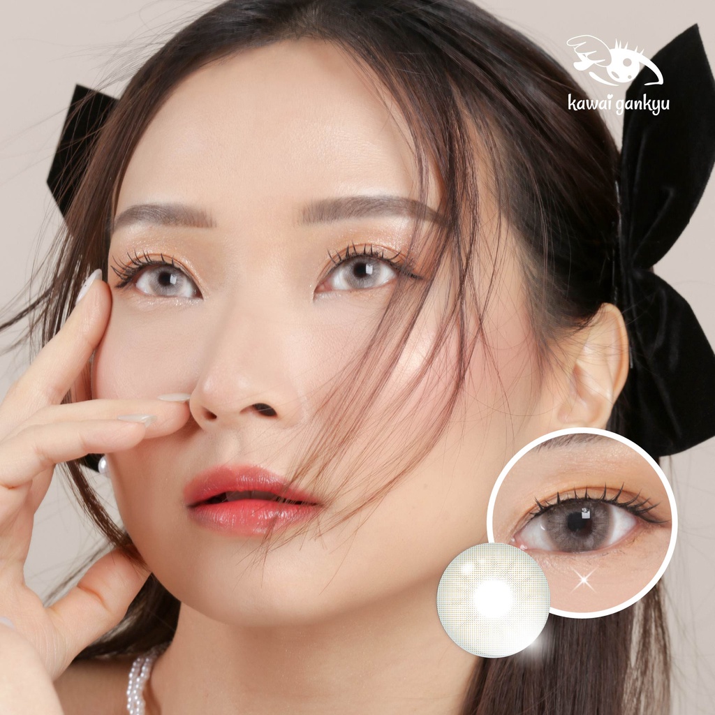 KawaiGankyu Softlens - Luina Santorini Brown (1botol)