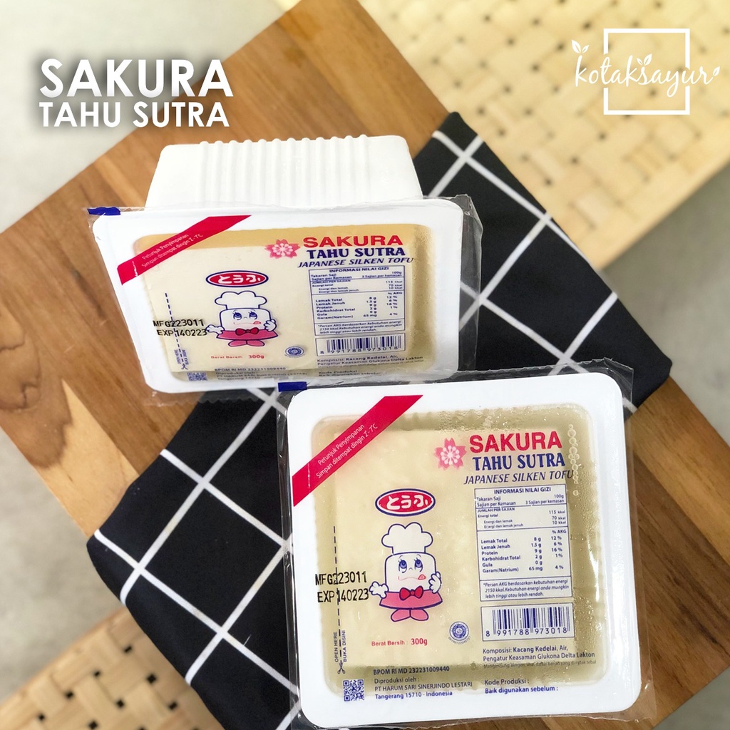 

Tahu Sutera Kotak 300gr - SAKURA