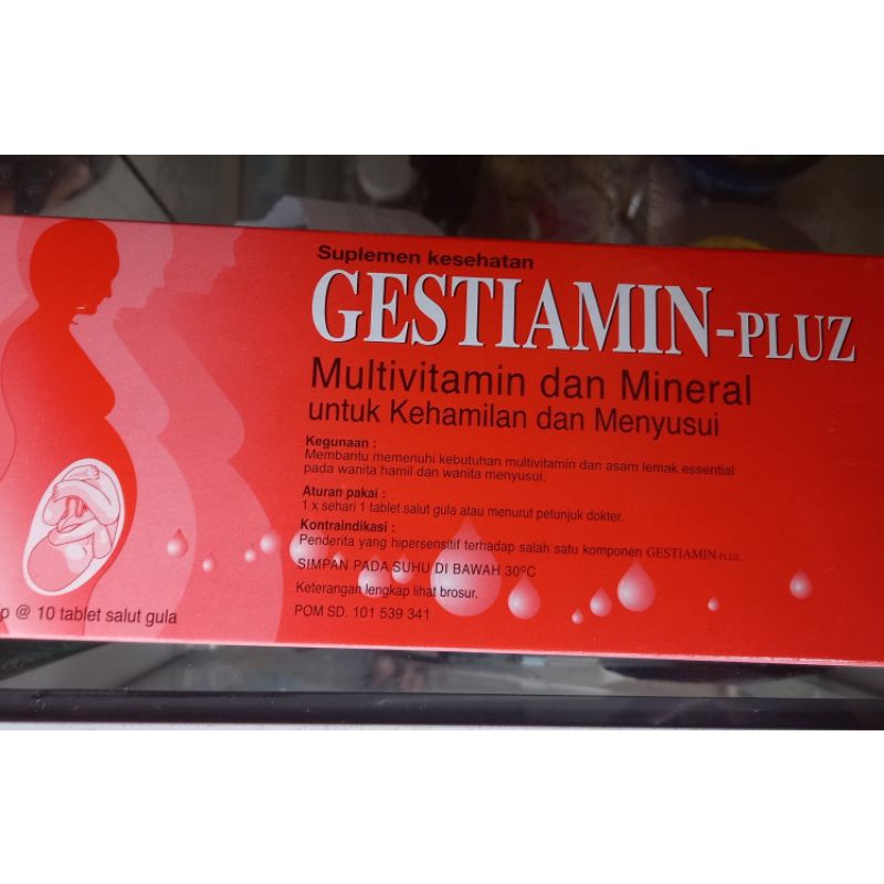 Gestiamin Pluz multivitamin dan mineral ibu hamil dan menyusui
