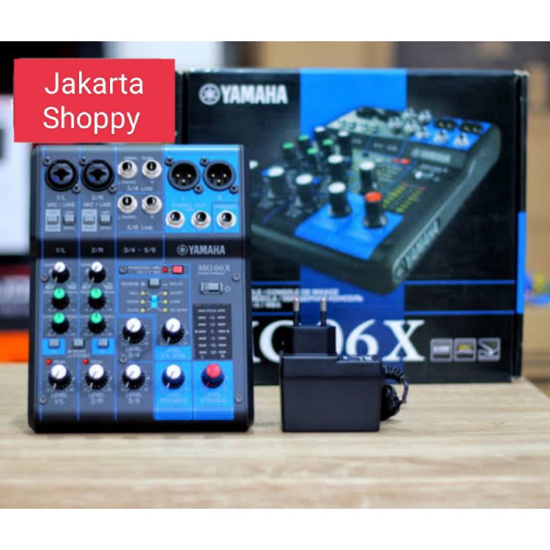 Promo mixer YAMAHA MG 06 XU mixer YAMAHA 6 channel mixer audio grosir..