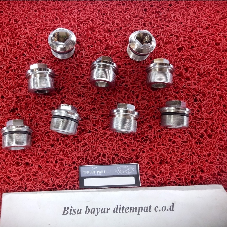 1 Pcs/Baut Tutup Shock Depan Tiger Cbr Megapro Verza/Baut Shock Depan Tiger Megapro Cb 150r/Baut Tut