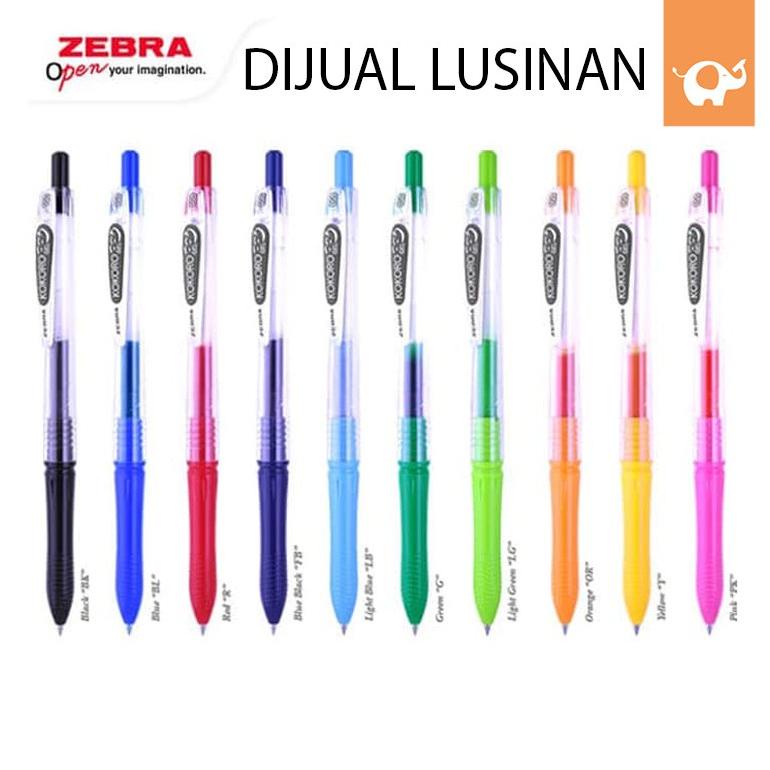 

BISA COD Pulpen Gel Kokoro DIJUAL LUSINAN / Zebra Kokoro Color 0,5mm