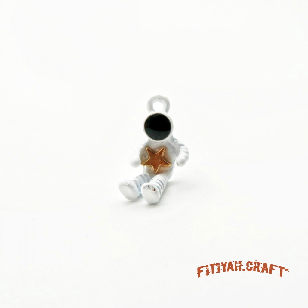 Manik Charms DIY Astronot Bandul Gelang Liontin Bentuk Astronot