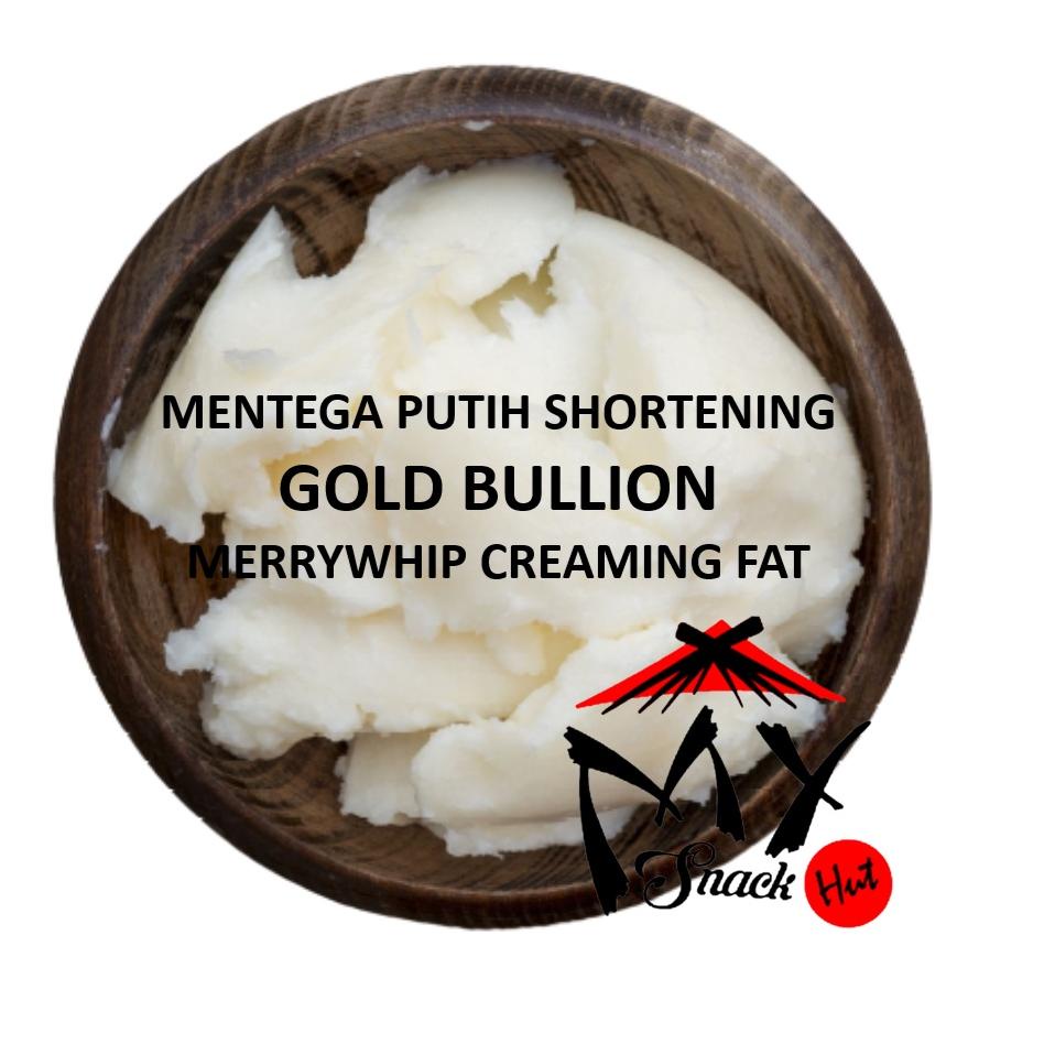 

ね MENTEGA PUTIH MERRYWHIP 250GR - GOLD BULLION MERRY WHIP CREAMING FAT - SHORTENING WHITE BUTTER CREAM BASE ぇ