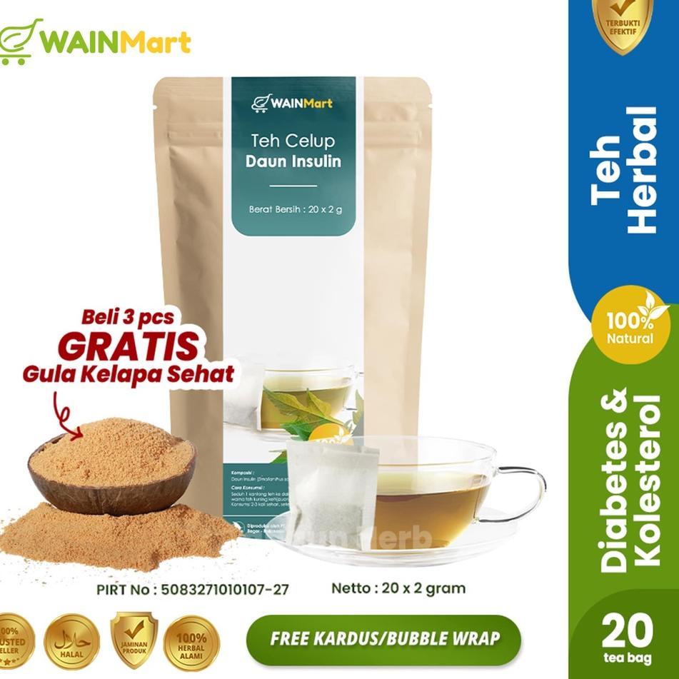 

⚡GROSIR⚡ ANTI DIABETES !!! Teh Daun Insulin Obat Diabetes dan Anti-Kanker