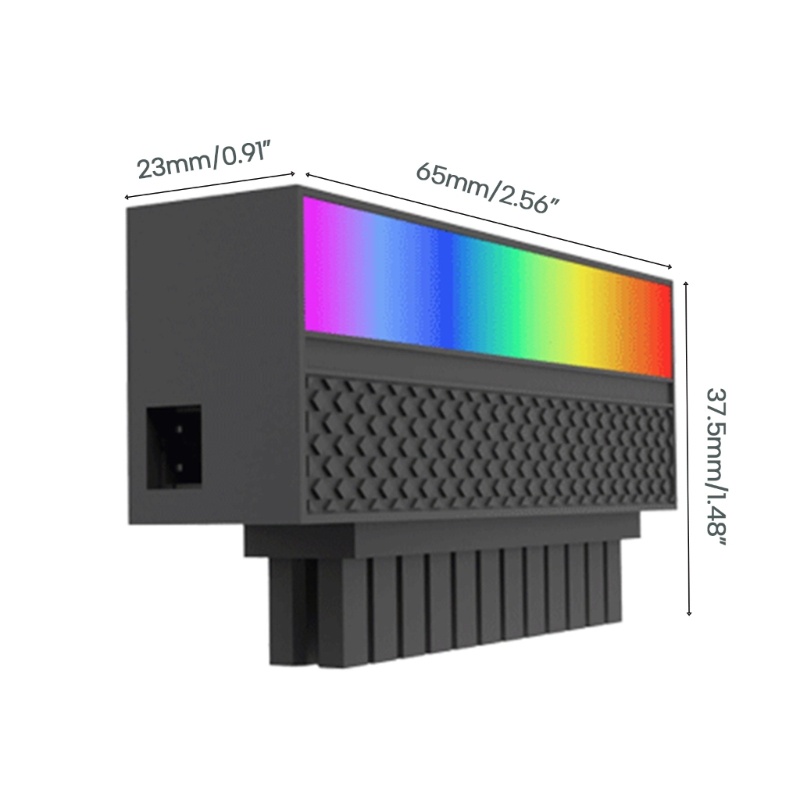 Zzz Motherboard Komputer ATX Power Supply 24P Putar Konektor 90derajat Kepala Kemudi