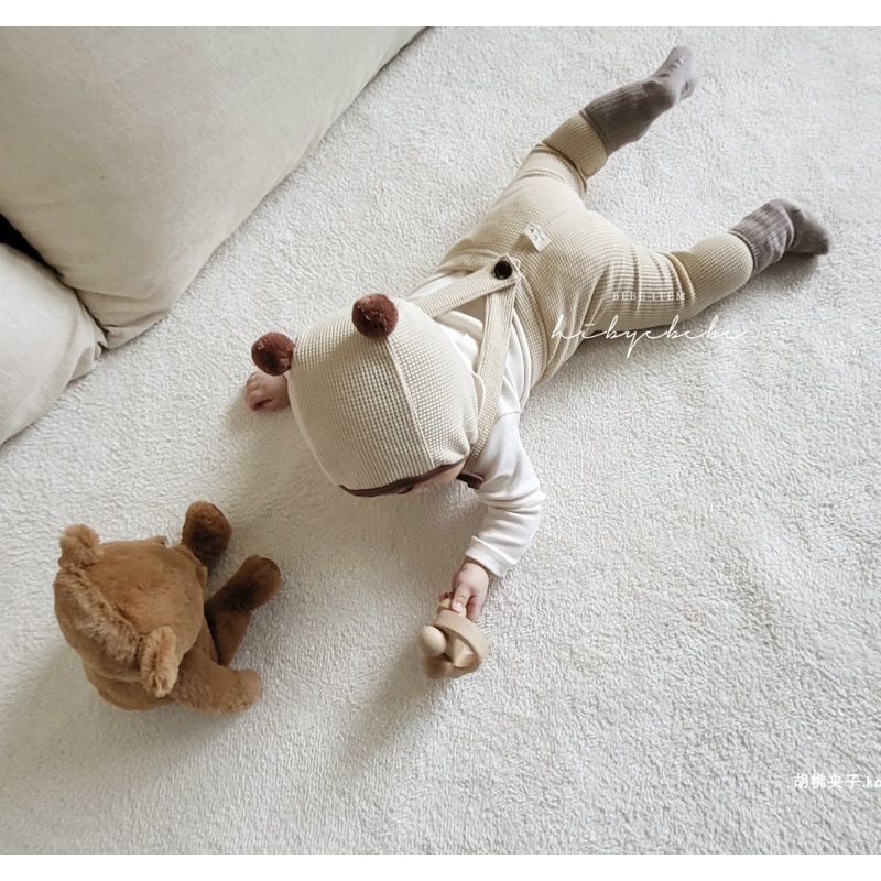 Dudu overall set bayi leging bayi set