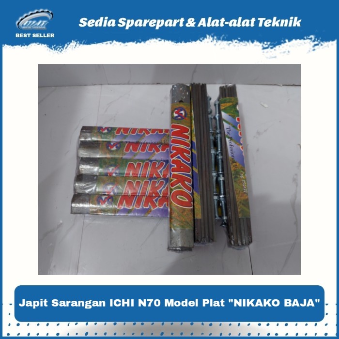 Japit Sarangan ICHI N70 Model Plat NIKAKO BAJA