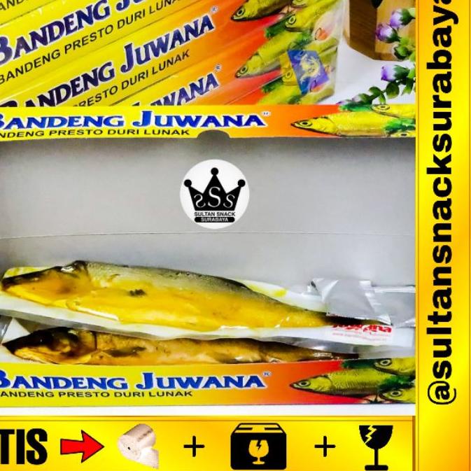 

READY ✅Ikan Bandeng Presto Duri Lunak Vacum / Vacuum Juwana / Juana Isi 2 Ekor|SQ2