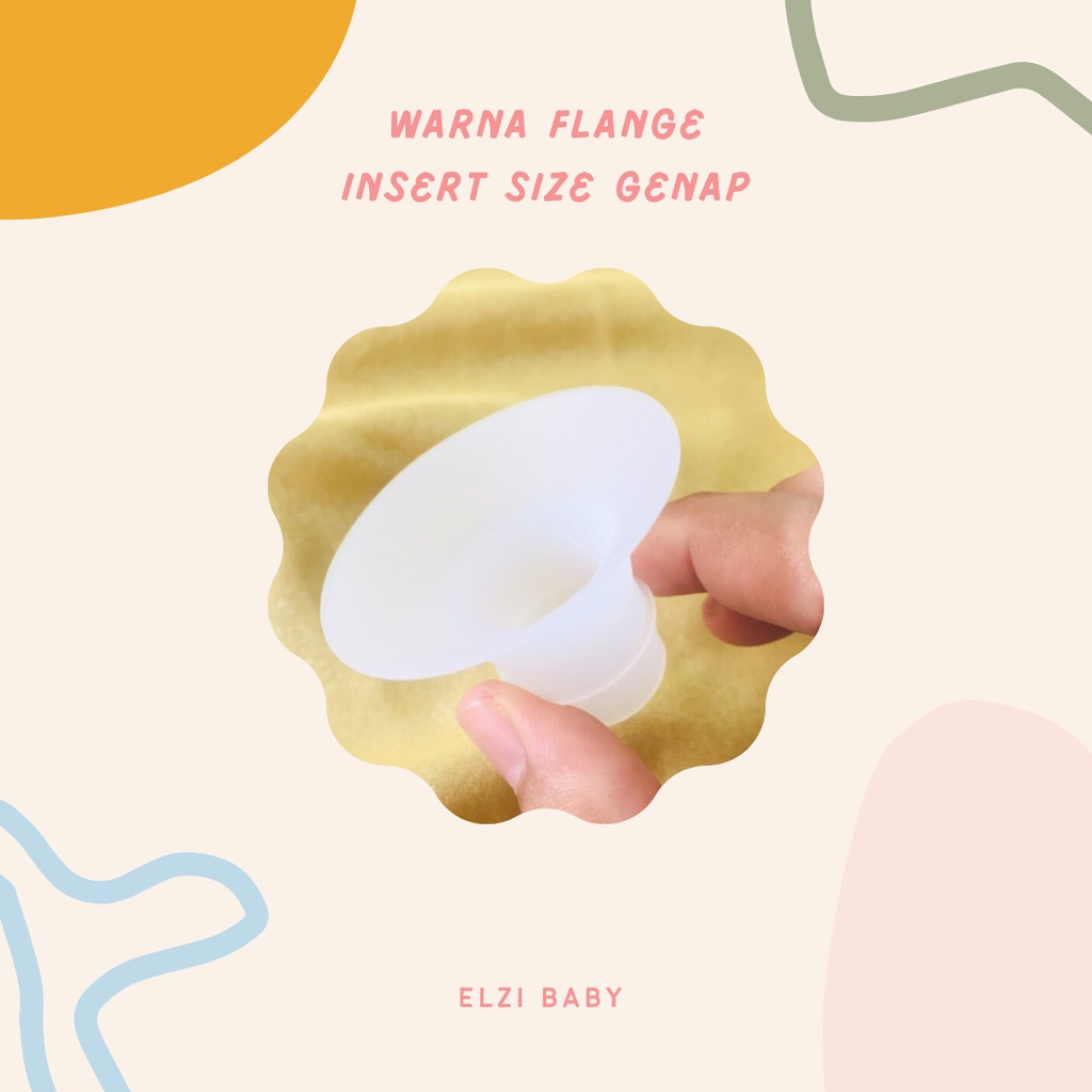 Kinmade Silicone Flange Insert New Size | Aksesoris Breastpump
