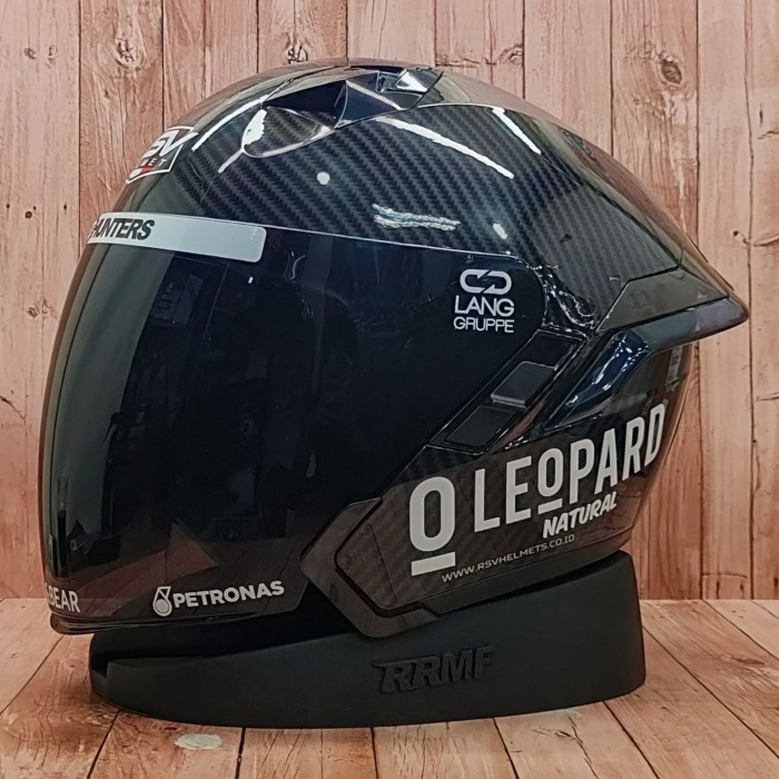 Helm Helm Rsv Sv300 Carbon Black Glossy Paket Ganteng