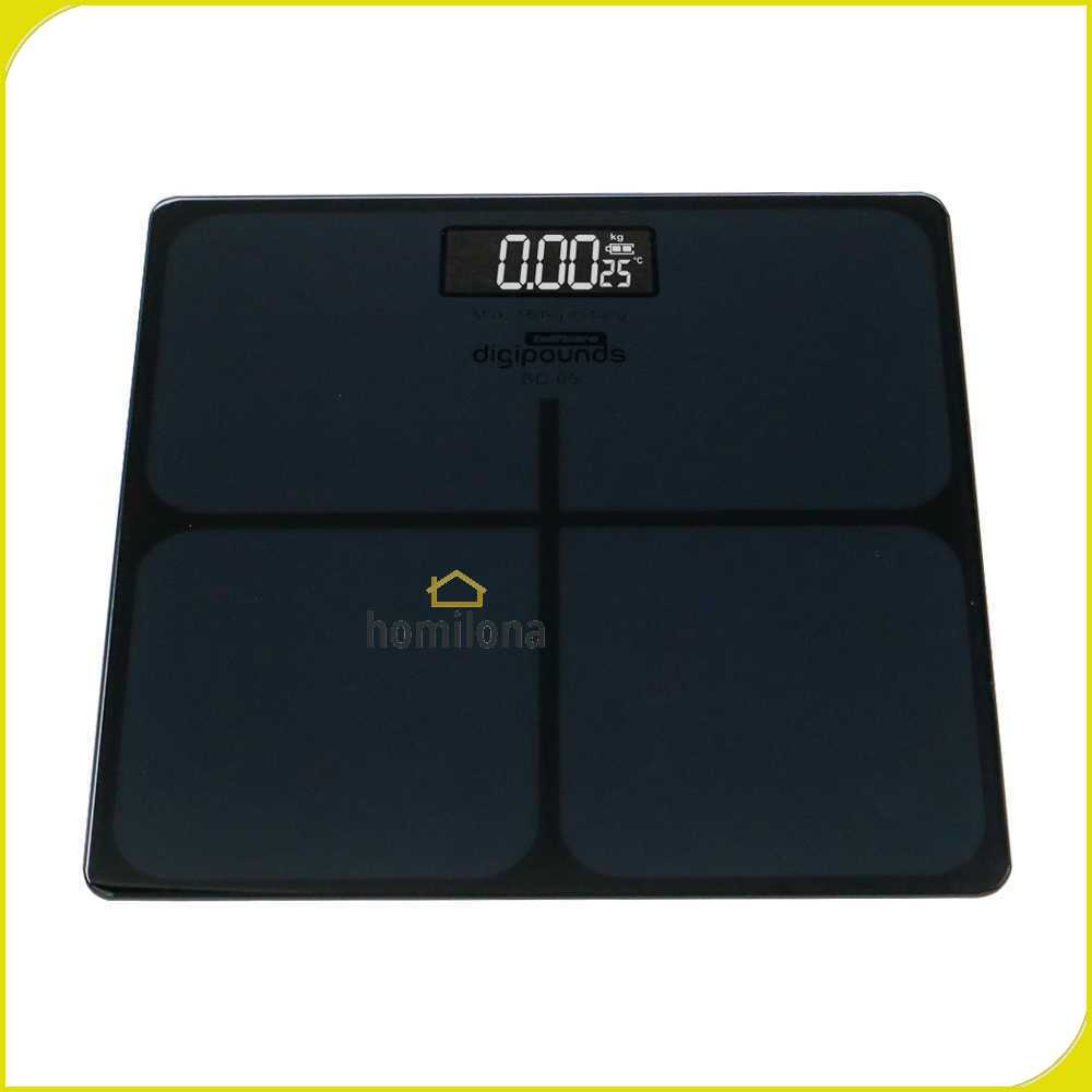 Taffware Digipounds Timbangan Badan Kaca Elektronik 180KG - SC-05