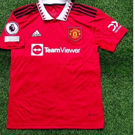 ✅ BAJU BOLA JERSEY PRIA MU HOME 2022 2023 FULL PATCH BPL NEW GRADE ORI - IMPORT