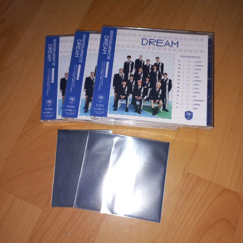 ALBUM SEALED SEVENTEEN DREAM FLASH PRICE VER + PC BENE SEALED TOREC/HMV