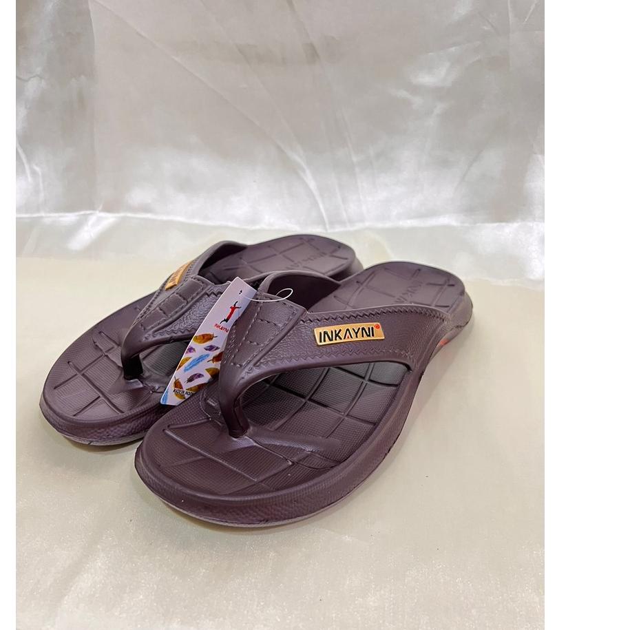 Paling Murah YK6039 Sandal Jepit Karet Pria Dewasa Remaja / Sandal Jepit Pria Merek Inkayni Ukuran 3