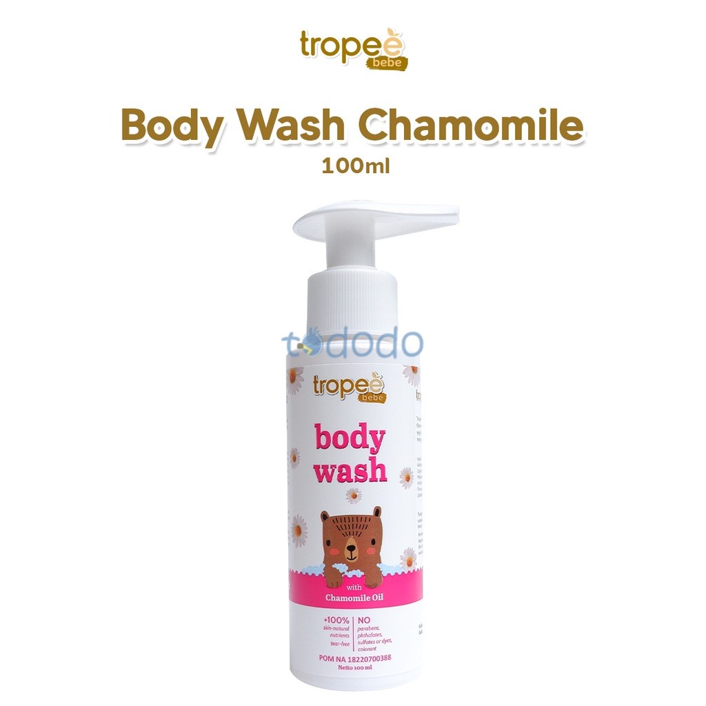 Sabun Mandi Bayi Anak Tropee Bebe - Chamomile Body Wash 100ml