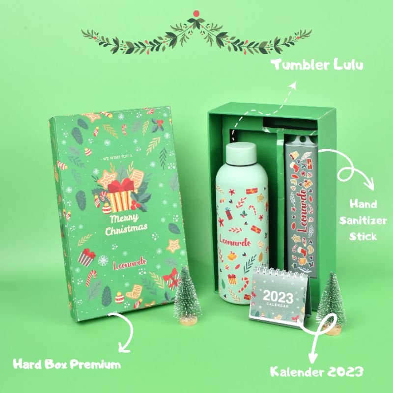 

Hampers Natal | Kado Natal | Tumbler Natal Custom Nama