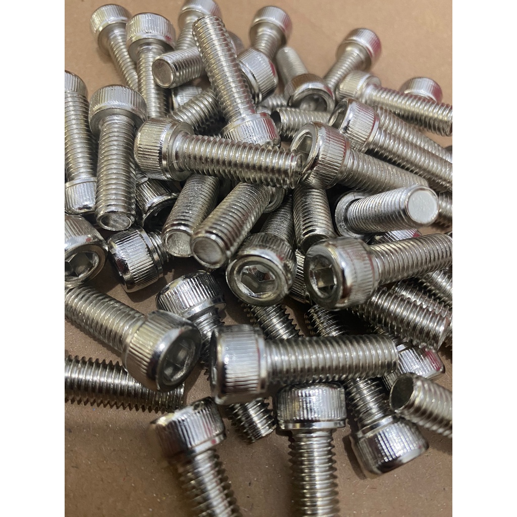 Baut L stainless 8M 8mm / Stanlis / Stenlis / Baut LSS M8 8mm