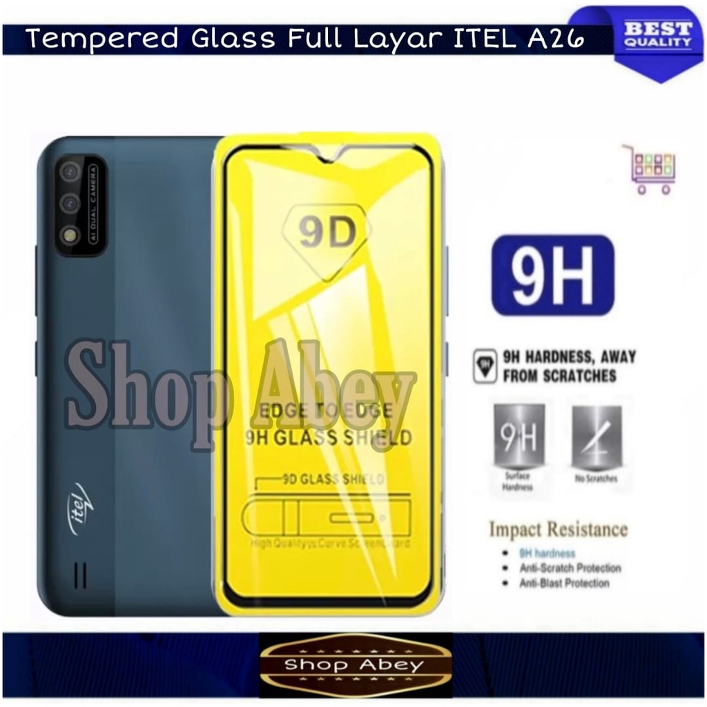 Promo Tempered Glass Layar ITEL A26 Anti Gores HP ITEL A26