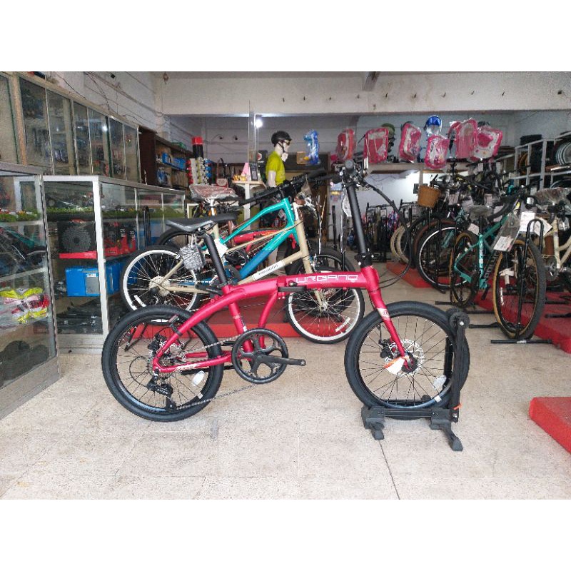 Sepeda polygon Urbano 2 Folding bike sepeda lipat 20 inch