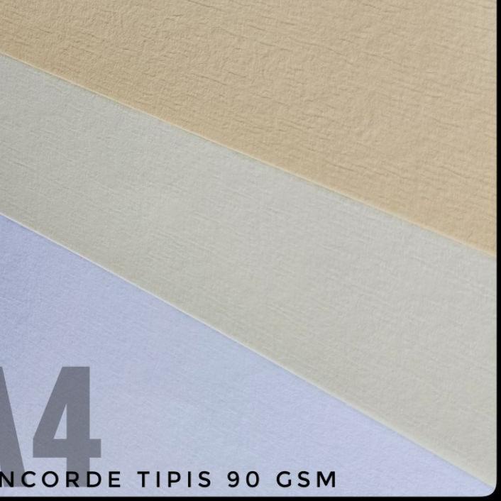 

■»► ( 100 Lembar ) Kertas Concorde Tipis 90 Gsm All Colour Uk A4 21 cm X 29.7 cm