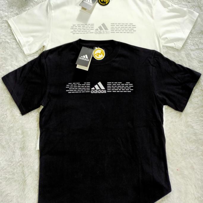kaos pria premium import ADIDAS bahan tebal a14