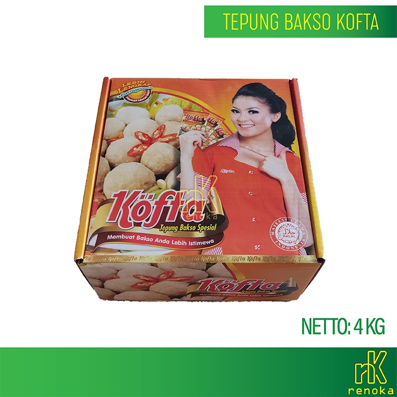

Tepung Bakso Kofta 1 dus (isi 102 bungkus)
