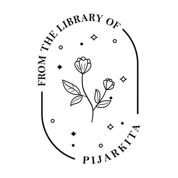 

B-10 | CUSTOM NAMA BOOK STAMP / STEMPEL BUKU NOVEL AESTHETIC PIJARKITA