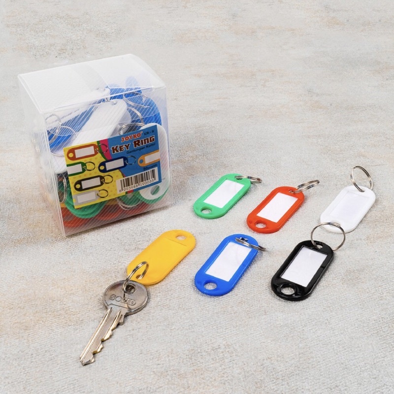 KEY RING GANTUNGAN KUNCI DENGAN KERTAS KECIL UNTUK MENULIS KETERANGAN BANJARMASIN KALIMANTAN | RUMIFY
