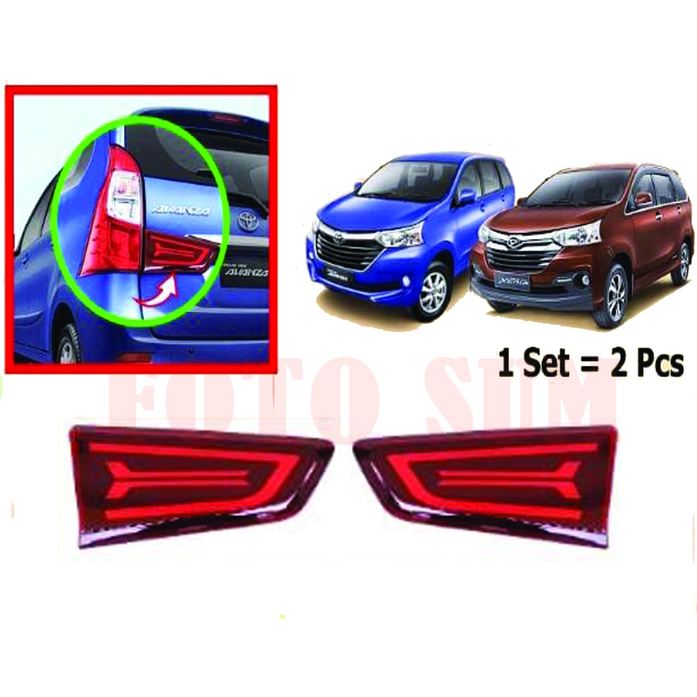 Lampu LED Reflektor Bagasi Belakang Avanza xenia Tahun 2016 sampai 2018